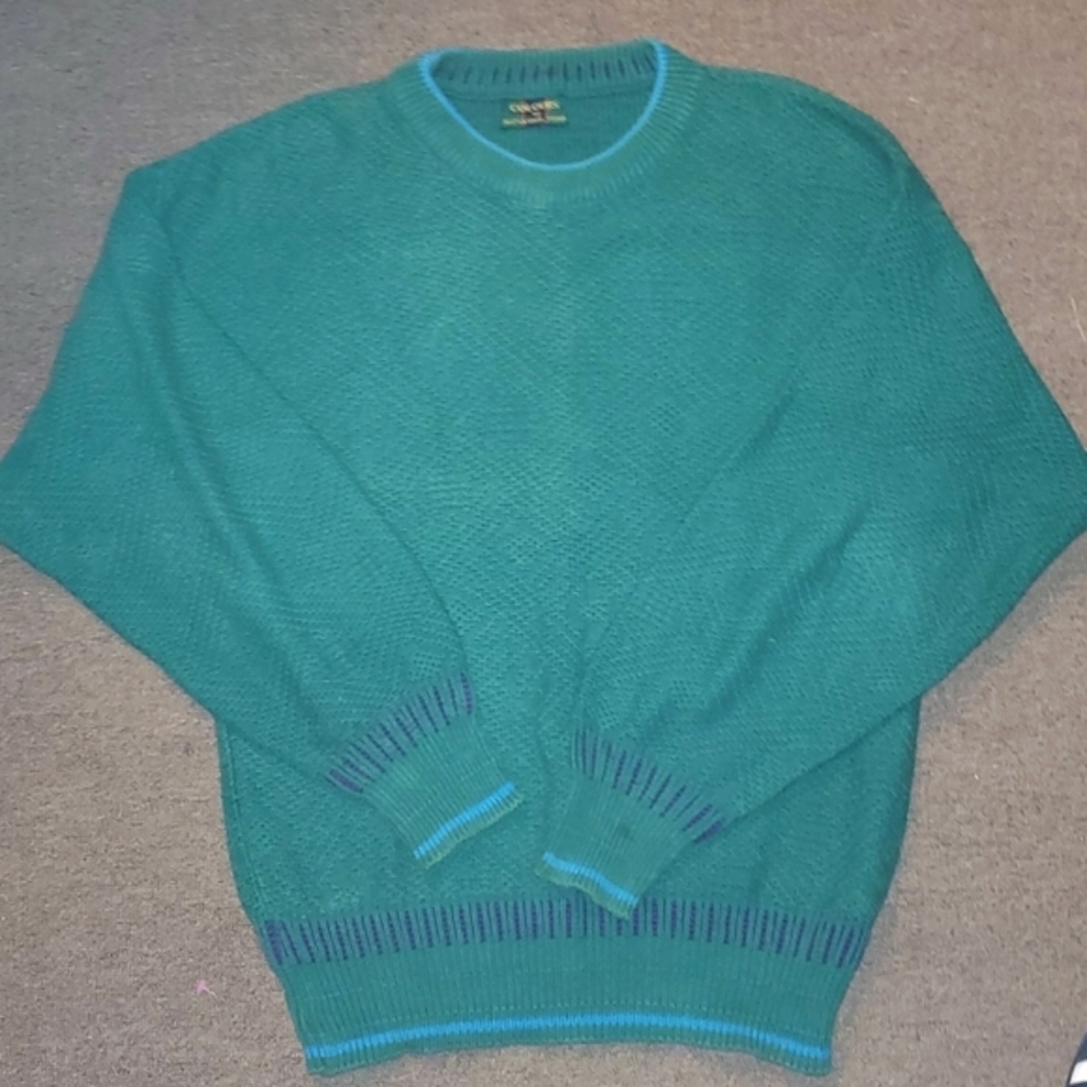 Colours by Alexander Julian retro dad mens sweater